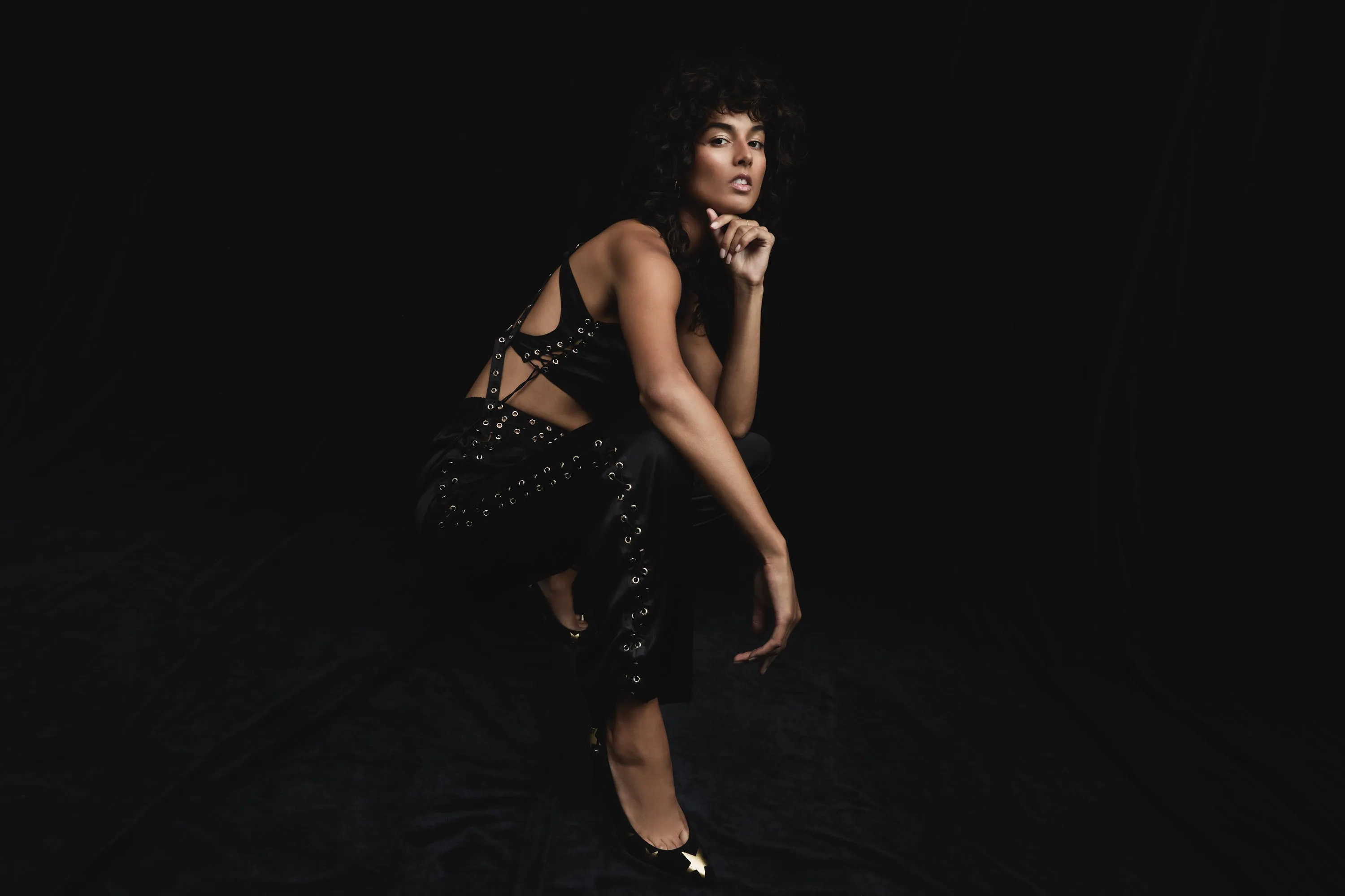 ANJA PANT - LIMITED EDITION {BLACK}