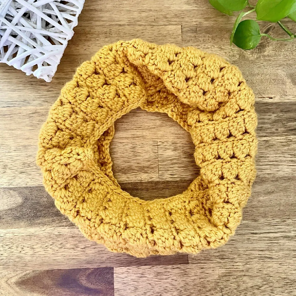 Becreates | Mustard Ladies Cowl | Infinity Scarf | Neck warmer