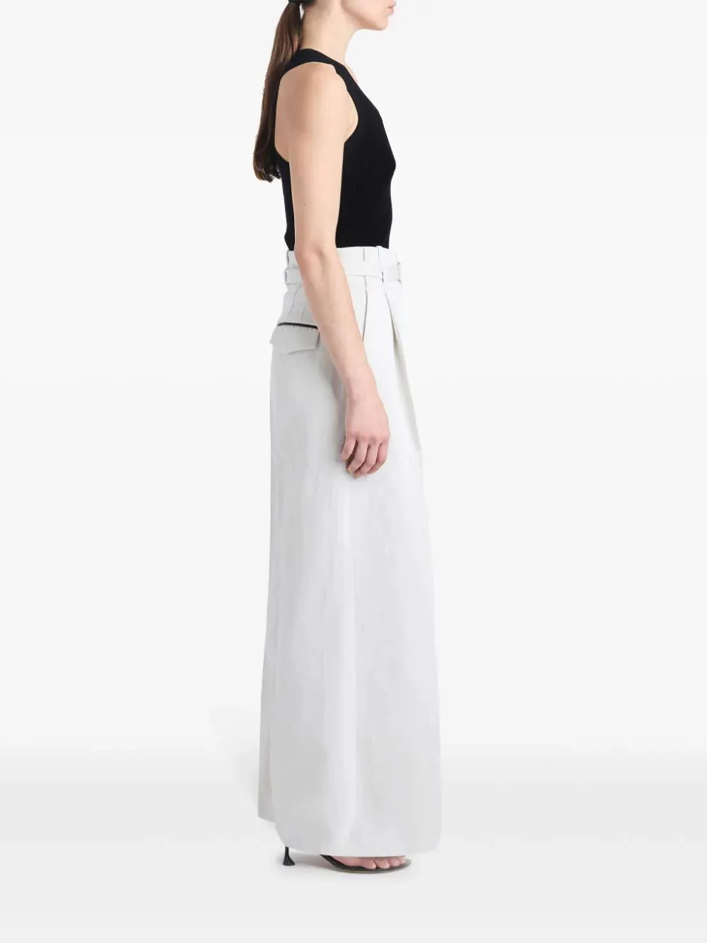 Dana Pant in Ecru