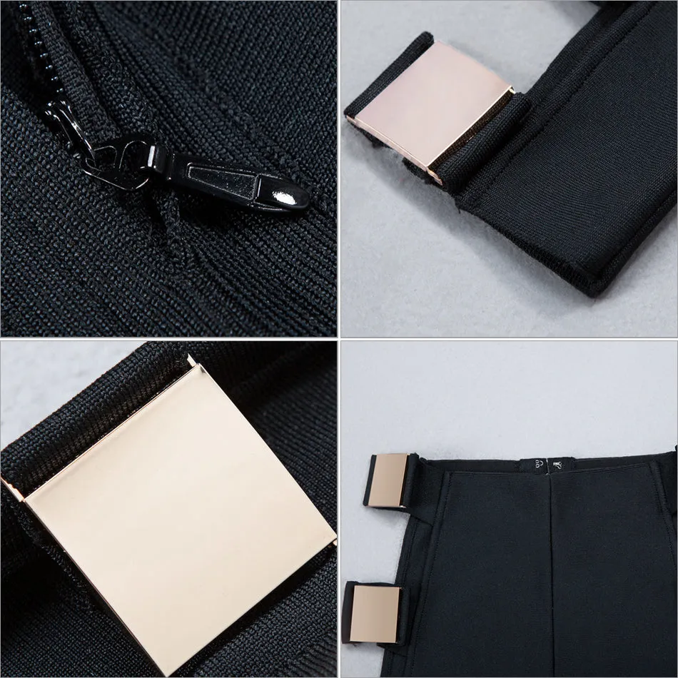 Hollow Out Short Top&Ankle Length Pants
