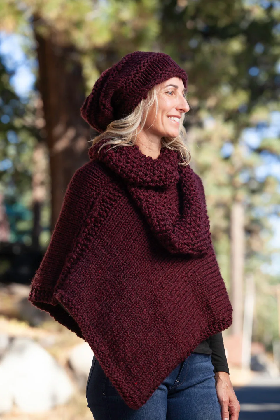 Infinity Scarf - Wine