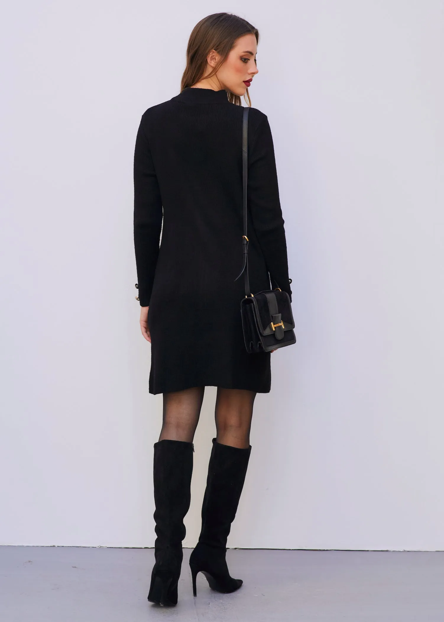 Short Soft Knit Dress
