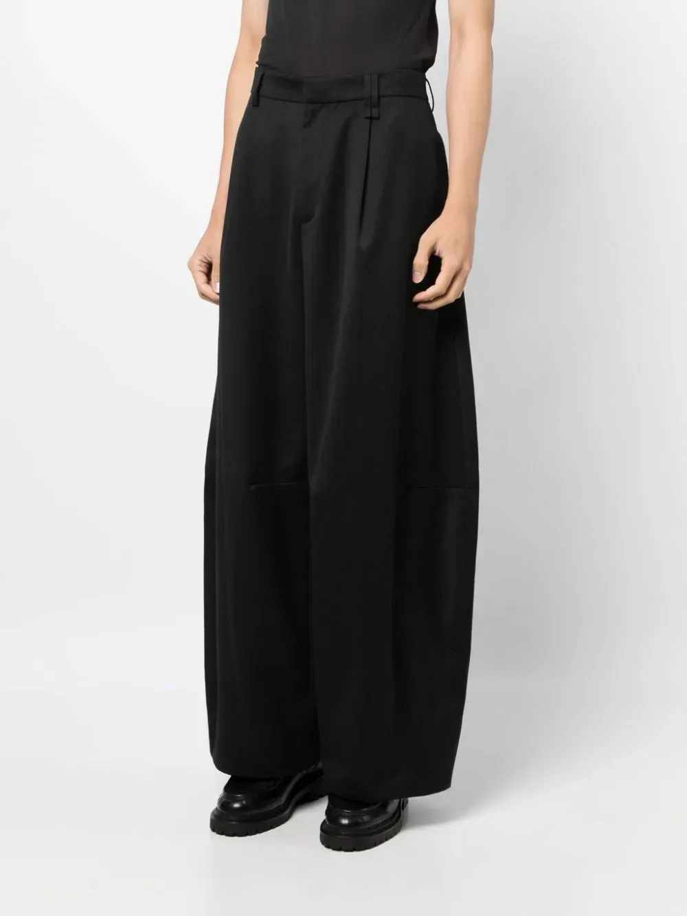 Wide Leg Trouser Venetian Wool